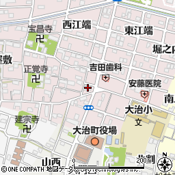 愛知県海部郡大治町花常東屋敷67周辺の地図