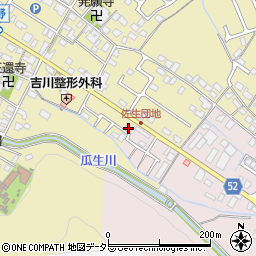 滋賀県東近江市佐野町191-4周辺の地図