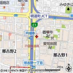 ファミリーマート円頓寺店周辺の地図