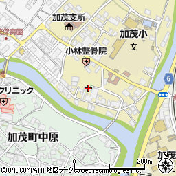 岡山県津山市加茂町塔中15周辺の地図