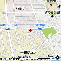 愛知県名古屋市名東区平和が丘5丁目97周辺の地図