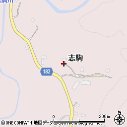 千葉県富津市志駒1090周辺の地図