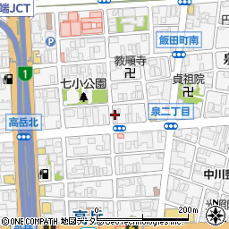 昭和五一年創業 焼肉 味樹園 泉店周辺の地図