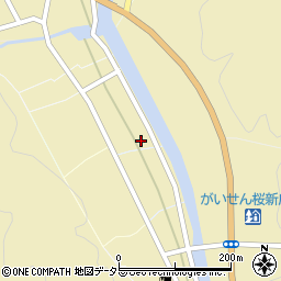 岡山県真庭郡新庄村1073周辺の地図