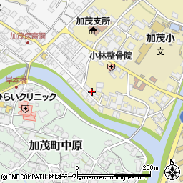 岡山県津山市加茂町塔中18周辺の地図
