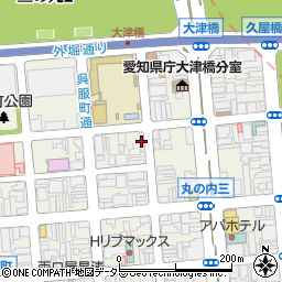 日本安全産業株式会社　名古屋営業所周辺の地図