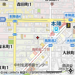 愛知県名古屋市中村区上ノ宮町1丁目40周辺の地図