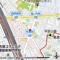 八幡屋名駅本店周辺の地図