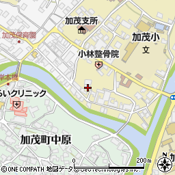岡山県津山市加茂町塔中16周辺の地図