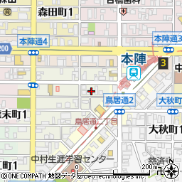 愛知県名古屋市中村区上ノ宮町1丁目41周辺の地図