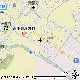 滋賀県東近江市佐野町191-1周辺の地図