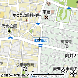 株式会社名古屋貿易商会　本社周辺の地図