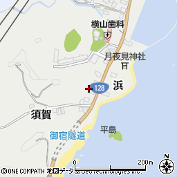 千葉県夷隅郡御宿町浜165周辺の地図