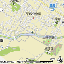 滋賀県東近江市佐野町773-5周辺の地図