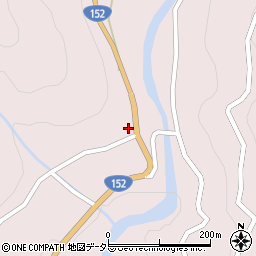 静岡県浜松市天竜区水窪町奥領家3622周辺の地図