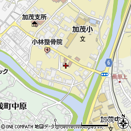 岡山県津山市加茂町塔中33周辺の地図