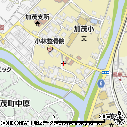 岡山県津山市加茂町塔中31周辺の地図