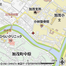 岡山県津山市加茂町塔中20周辺の地図
