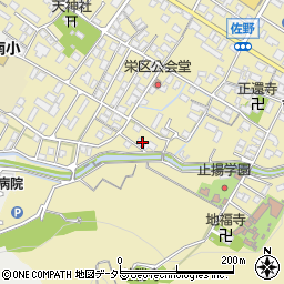 滋賀県東近江市佐野町773-4周辺の地図