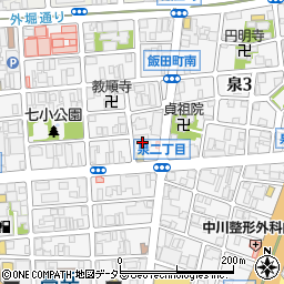 ケイティケイ名古屋支店周辺の地図