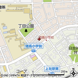 愛知県名古屋市名東区丁田町24周辺の地図