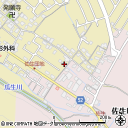 滋賀県東近江市佐野町7周辺の地図