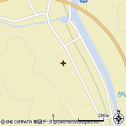 岡山県真庭郡新庄村1161周辺の地図