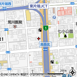 岸田音楽教室周辺の地図