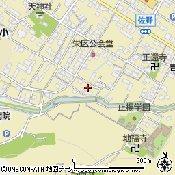 滋賀県東近江市佐野町774-4周辺の地図
