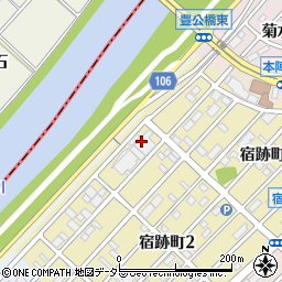 中村ポンプ所周辺の地図