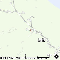 千葉県勝浦市法花409周辺の地図