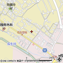滋賀県東近江市佐野町4周辺の地図