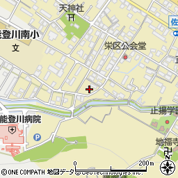 滋賀県東近江市佐野町783-7周辺の地図