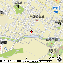 滋賀県東近江市佐野町773-3周辺の地図