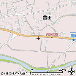 京都府船井郡京丹波町豊田水落75-3周辺の地図