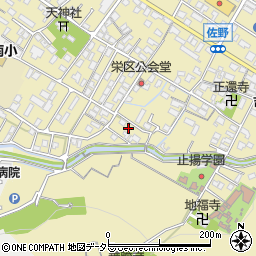 滋賀県東近江市佐野町774-3周辺の地図