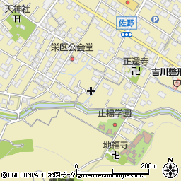 滋賀県東近江市佐野町777-11周辺の地図