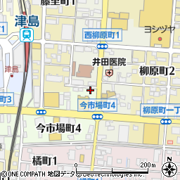 ツルシ 津島店周辺の地図