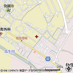 滋賀県東近江市佐野町7-4周辺の地図