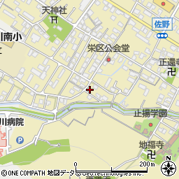 滋賀県東近江市佐野町773-2周辺の地図