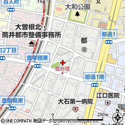 豊年町7-12駐車場周辺の地図