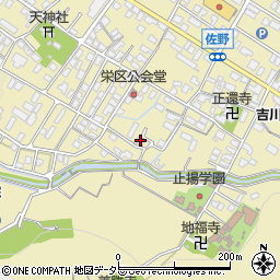 滋賀県東近江市佐野町778周辺の地図
