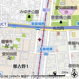 愛知県名古屋市西区那古野1丁目1-11周辺の地図