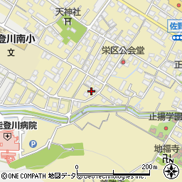 滋賀県東近江市佐野町782-1周辺の地図
