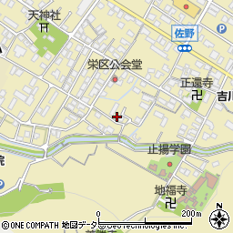滋賀県東近江市佐野町777-3周辺の地図