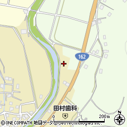 京都府京都市右京区京北五本松町中里周辺の地図
