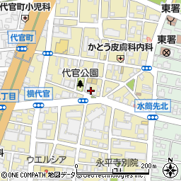 日本基督教団　金城教会周辺の地図