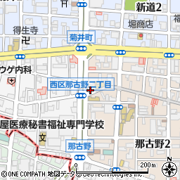 名駅アネクス周辺の地図