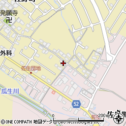 滋賀県東近江市佐野町9周辺の地図