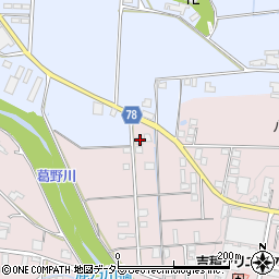 兵庫県丹波市氷上町柿柴502周辺の地図